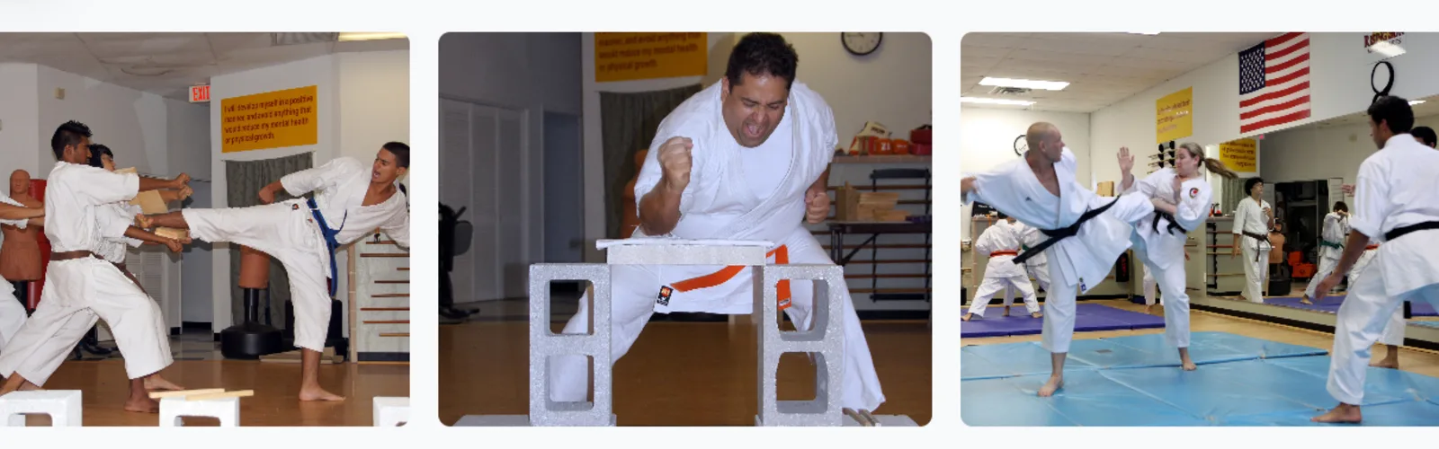 Adults Karate Training Photos